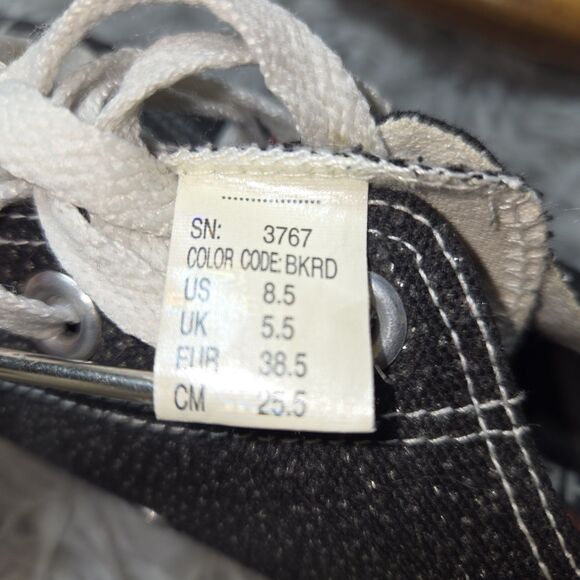 Skechers Somethin’ Else Womens Size 8.5 Y2K Red/White Glitter Gem Platform Shoes - Picture 8 of 11